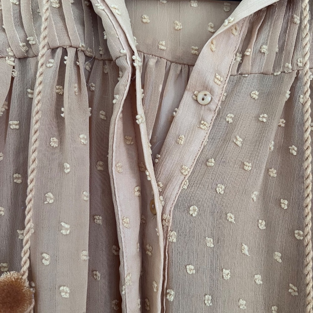 Bishop + Young Orange Blouse - image 2